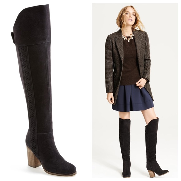 black high platform sandals